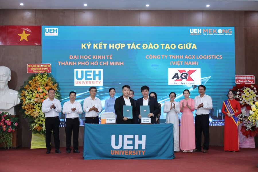 Partnering for a Sustainable Future: AGX Vietnam Signs MOU with UEH – Mekong Campus
